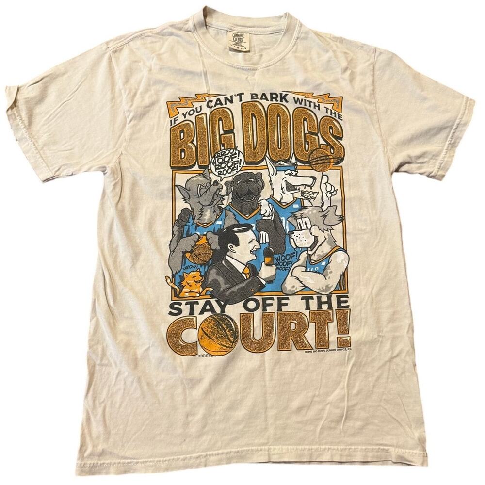 OKC Thunder Basketball Big Dawgs Graphic Tee - Size Large
